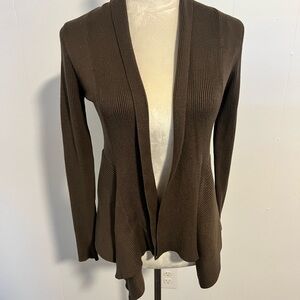 Olive green cardigan